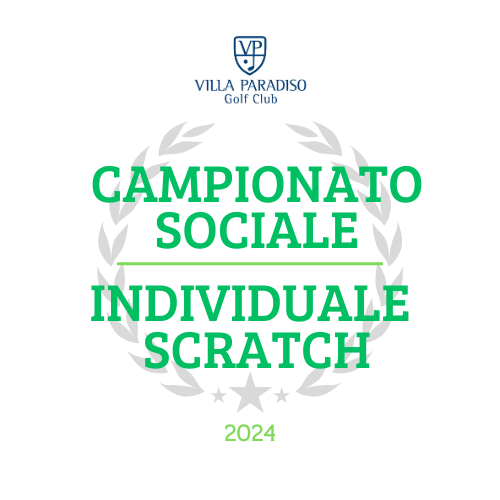 CAMPIONATO SOCIALE INDIVIDUALE SCRATCH 2024
