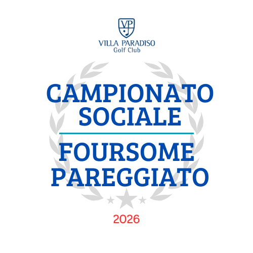 CAMPIONATO SOCIALE FOURSOME PAREGGIATO 2026