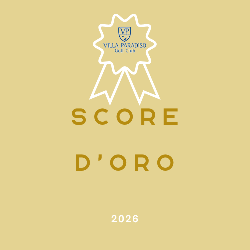 SCORE D'ORO 2026