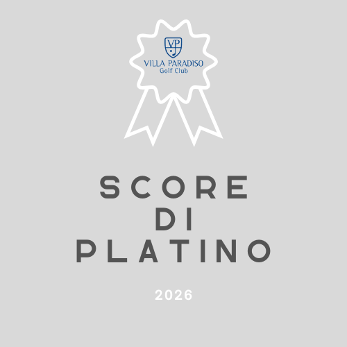 SCORE DI PLATINO 2026